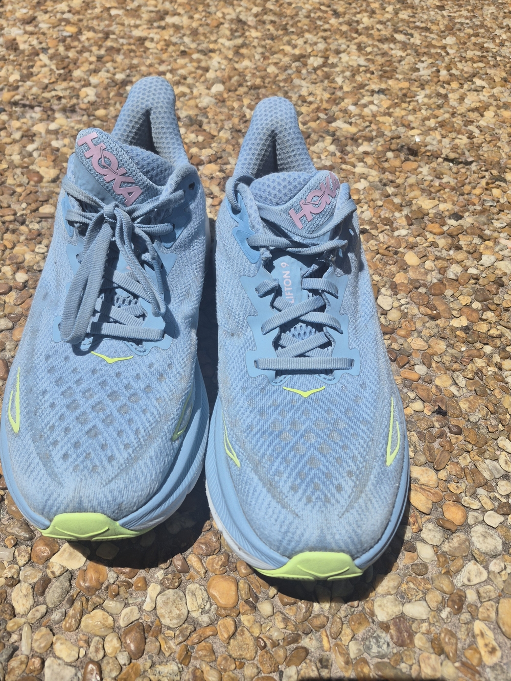 HOKA Clifton 9 Women’s Size 10B Blue Running Shoes Athletic Sneakers